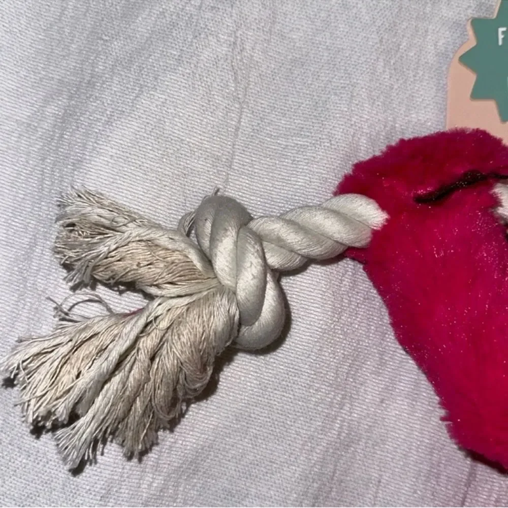 FRINGE Valentine’s Day Plush BE MINE Sloth Fetch & Fun Squeaky Dog Toy